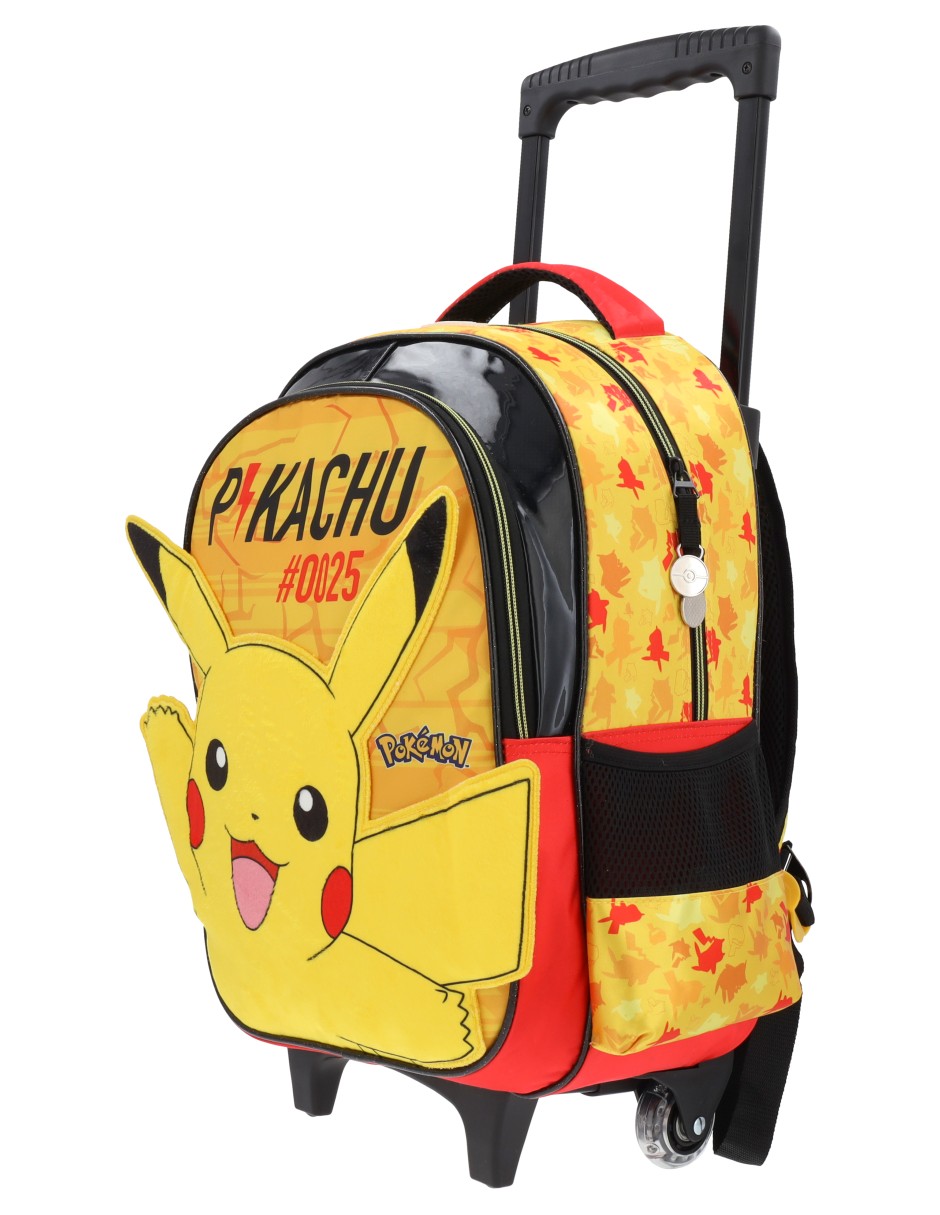 Mochila con ruedas escolar pokemón pkm013 para hombre 8