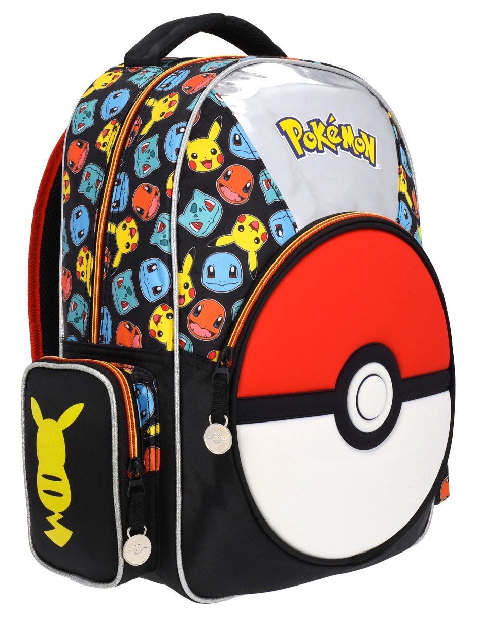 Mochila escolar pokemón pkm014 unisex 2