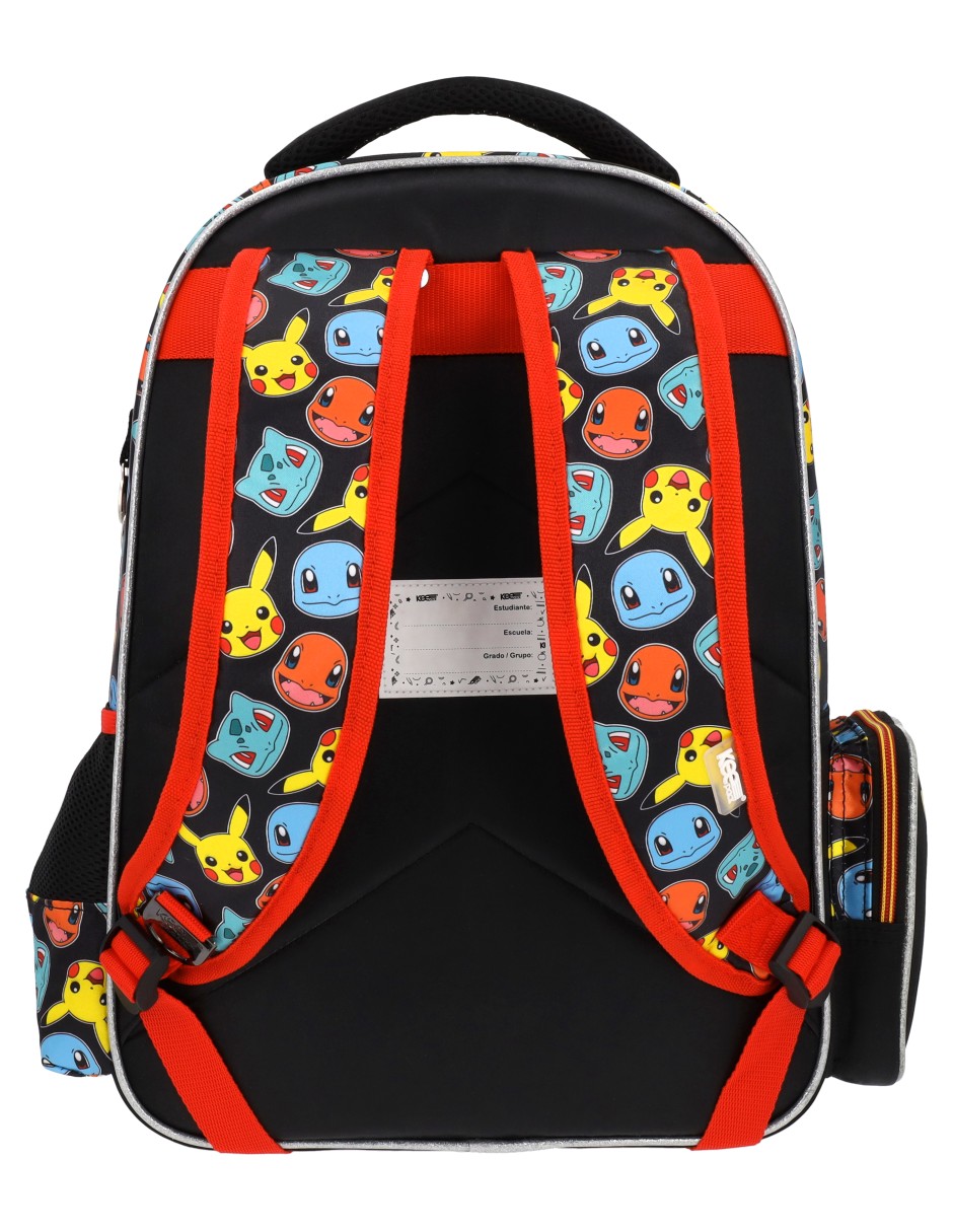 Mochila escolar pokemón pkm014 unisex 5