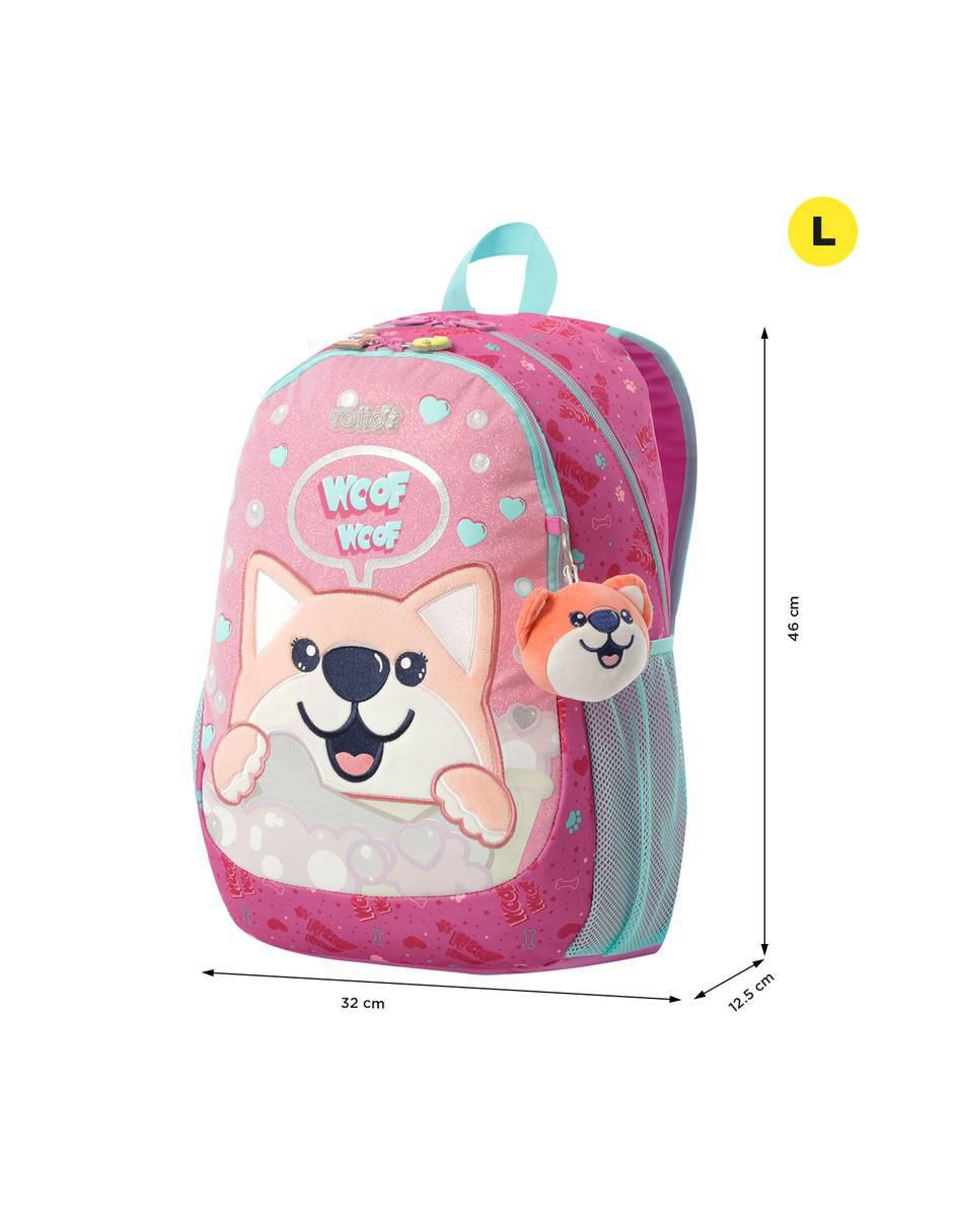 Mochila infantil doggy love l para niña 7