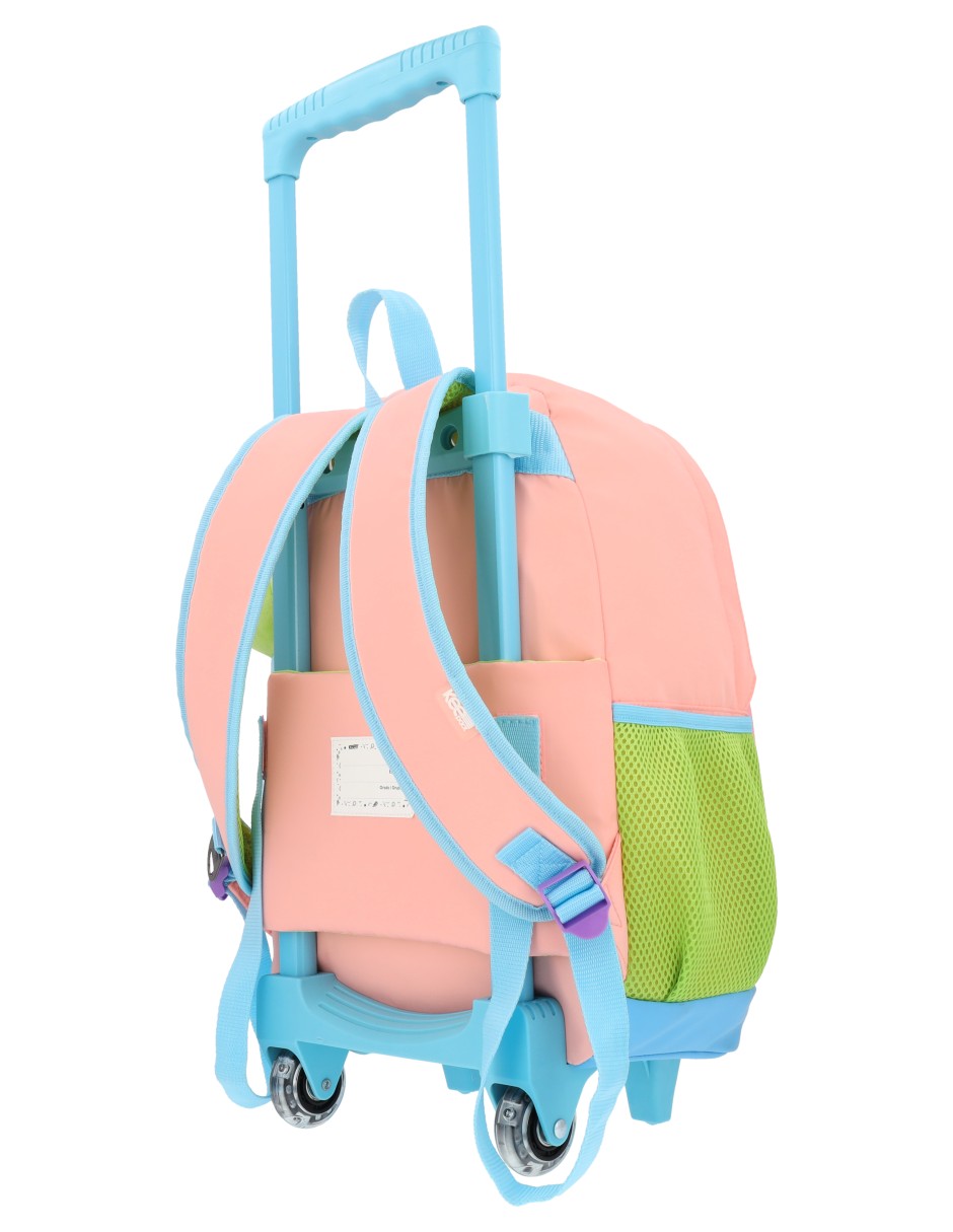 Mochila con ruedas escolar gary bob040 unisex 4