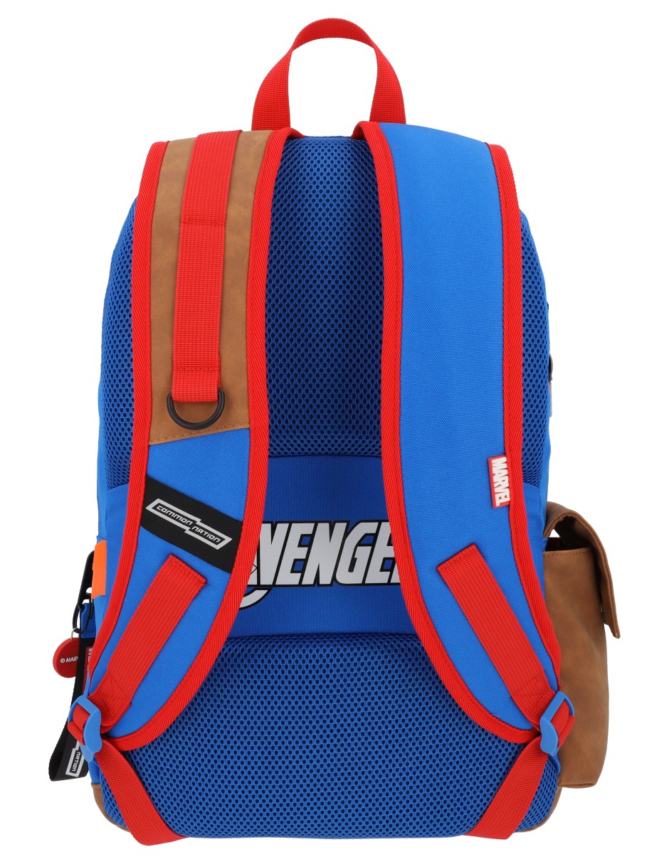 Mochila escolar capitán américa mav027 para hombre 5