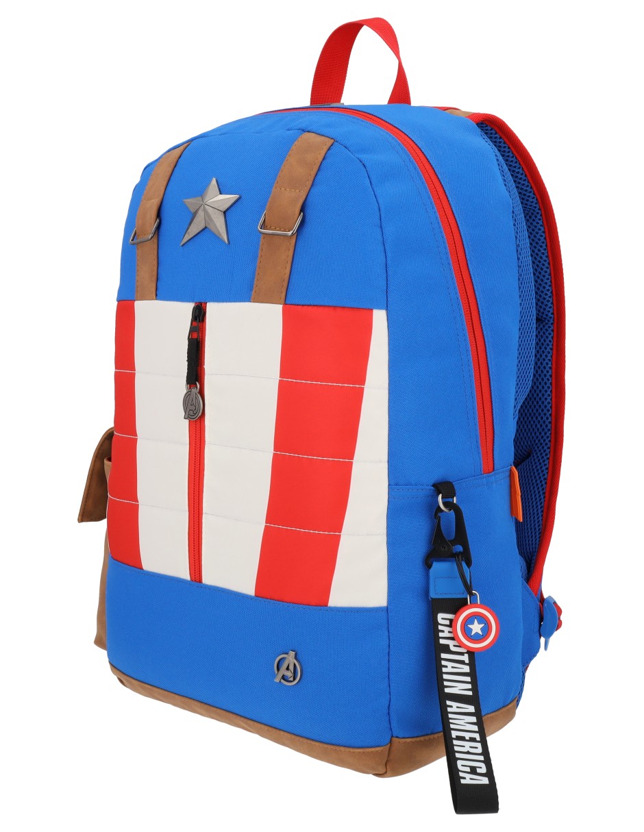 Mochila escolar capitán américa mav027 para hombre 8