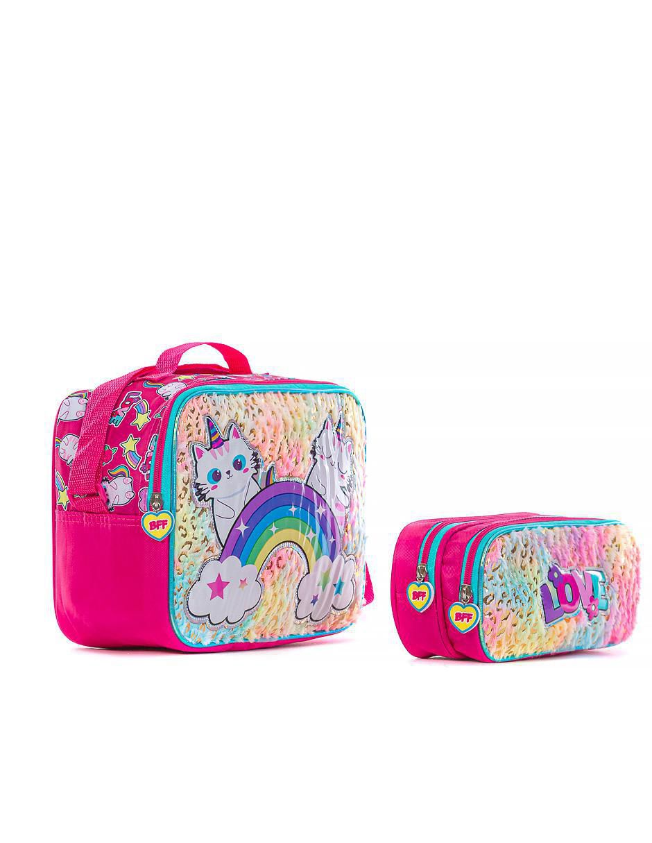 Set mochila escolar TR CAT04 para niña 6