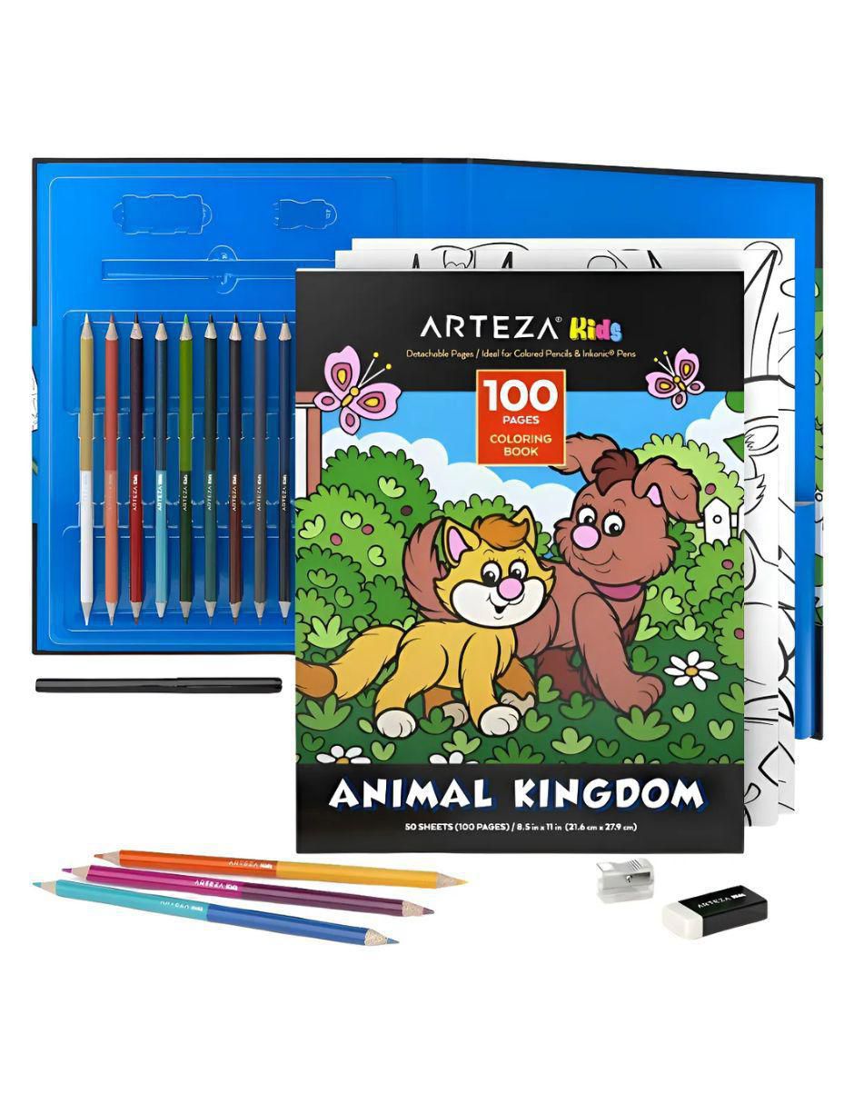Set de cuaderno Animales 16 piezas Set de cuaderno Animales 16 piezas