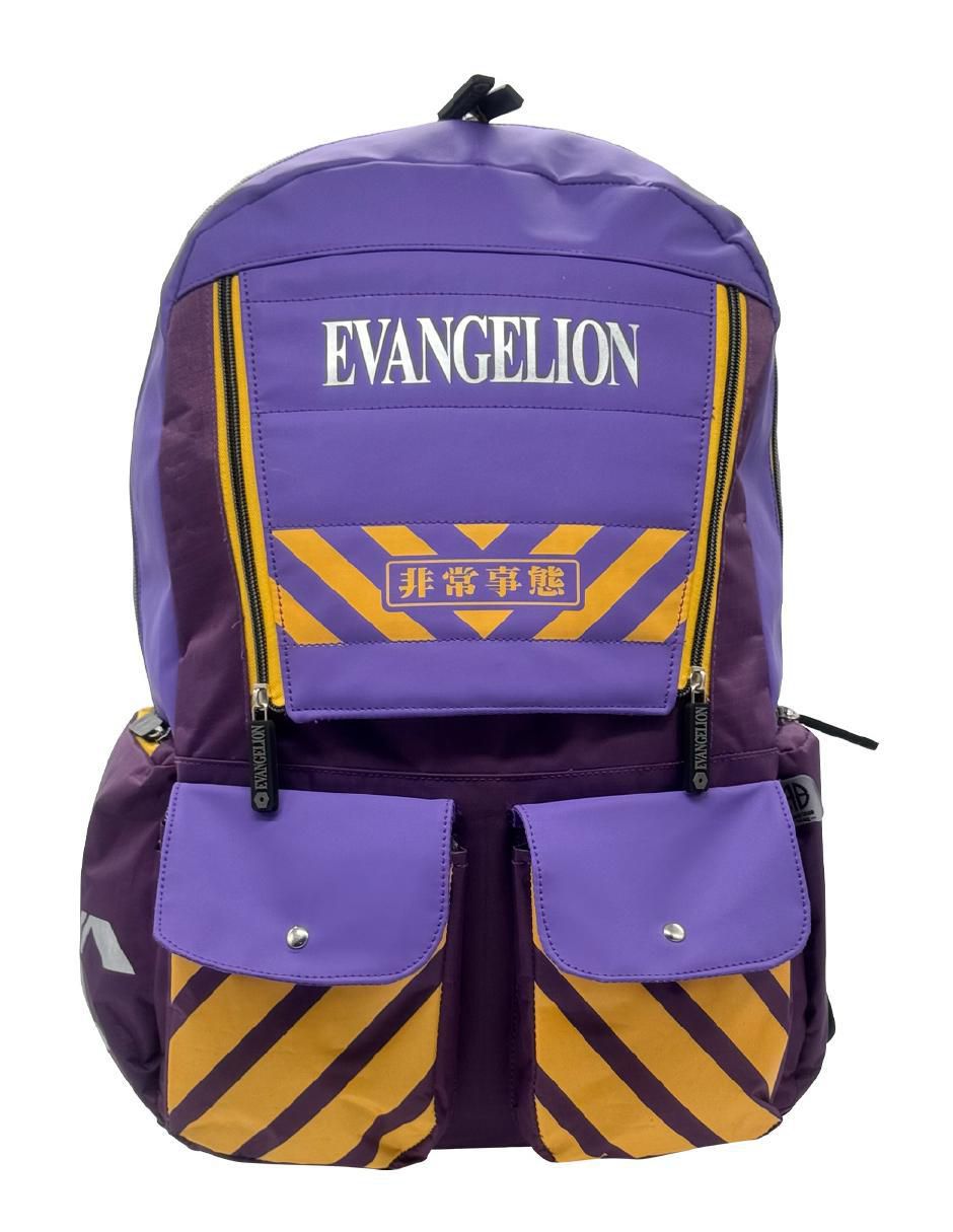 Mochila escolar evangelion eva-01 unisex Mochila escolar evangelion eva-01 unisex