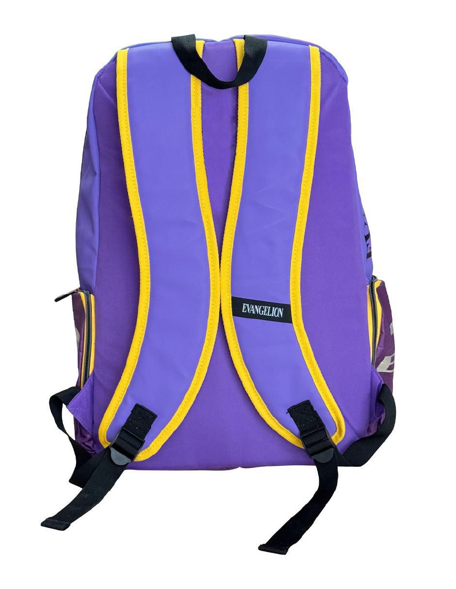 Mochila escolar evangelion eva-01 unisex 3