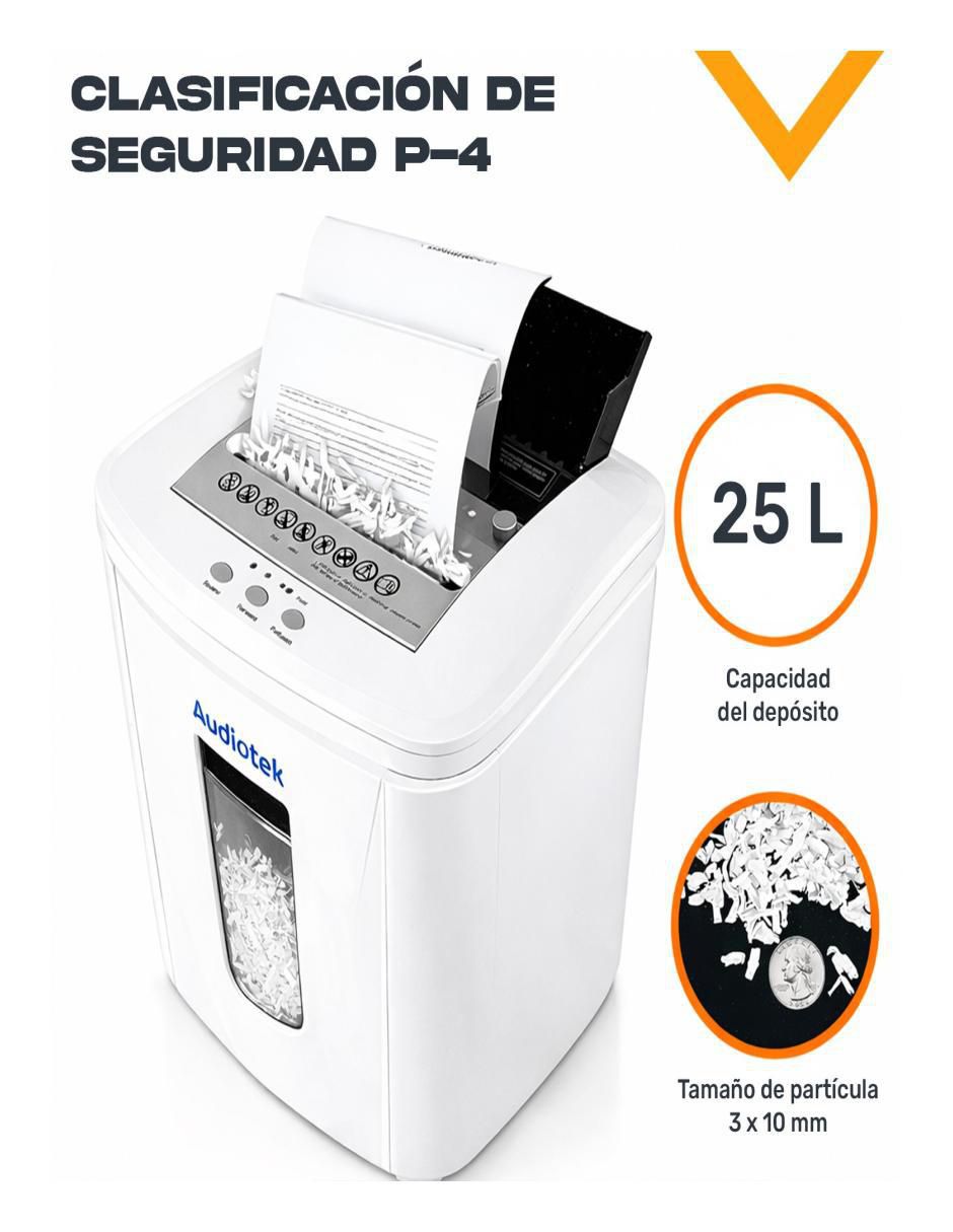 Trituradora de papel 4