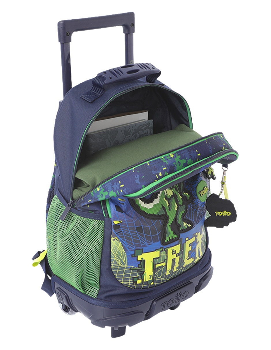 Mochila con ruedas escolar Digisaurio 5