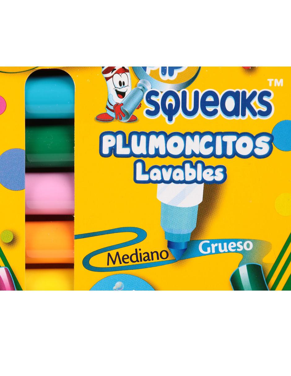 MARCADORES DE COLORES CRAYOLA LAVABLES GRUESOS (8 PZS.)